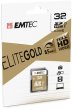 Memriakrtya SDHC 32GB UHS-I/U1 85/20 MB/s Emtec Elite Gold