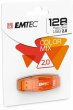 Pendrive 128GB USB 2.0 Emtec C410 Color narancssrga