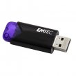 Pendrive 128GB USB 3.2 Emtec B110 Click Easy fekete-lila #2