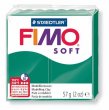 Gyurma 56g gethet Fimo Soft smaragdzld