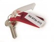 Kulcscmke manyag Durable KEY CLIP vegyes sznek #4