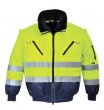 Munkav�delmi kab�t j�l l�that�s�gi 3 az 1-ben M m�ret Hi-Vis s�rga-tenger�szk�k #4