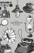 Jegyzetfzet sima A6 80lap kemnyfedeles Shkolyaryk Think different be different vegyes