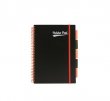 Spirlfzet A4 vonalas 100lap Pukka Pad Neon black project book #3