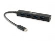 USB eloszt-HUB USB-C 4 port USB 3.2 Equip Life