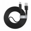 USB kbel USB - USB-C 1,2m Rivacase PS6002 fekete