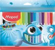 Filctoll kszlet 2mm kimoshat Maped Color Peps Ocean 18 klnbz szn