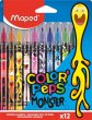Filctoll kszlet 2,8mm kimoshat Maped Color Peps Monster 12 klnbz szn