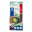 Sznes ceruza kszlet hatszglet Staedtler Noris Colour 185 10+2 klnbz szn