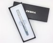 Golystoll 0,24mm teleszkpos ezst szn tolltest Zebra SL-F1 kk #3