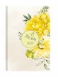 Naptár tervező B6 heti Toptimer Joy sárga rózsa (2023)