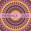 Naptár fali Toptimer Mandala (2023)