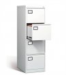 Függőmappatároló fémszekrény 4 fiókos Victoria szürke #2