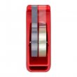 Csomagolszalag adagol asztali csomagolszalaggal Sax 729 piros #5