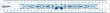 Vonalz manyag trhetetlen 30cm Maped Study Unbreakable Fancy vegyes sznek