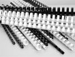 Spir�l m�anyag 8mm 21-40lap 100db/csom. fekete Victoria #3