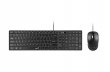 Egér- és billentyűzet készlet vezetékes USB HUN,Genius Slimstar C126 fekete