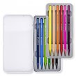 Akvarell ceruza k�szlet f�m doboz hatsz�glet� Staedtler 146 10G 12 k�l�nb�z� sz�n #2