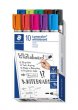 Tblamarker kszlet 2mm kpos Staedtler Lumocolor 351 10 klnbz szn