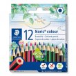 Sznes ceruza kszlet hatszglet flhossz Staedtler Noris Colour 185 12 klnbz szn