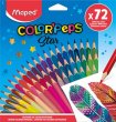 Sznes ceruza kszlet Maped ColorPeps 72 klnbz szn
