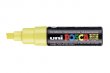 Dekormarker 8mm vgott Uni Posca PC-8K srga