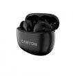 Flhallgat TWS vezetk nlkli Bluetooth 5.3 Canyon TWS-5 fekete