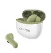 F�lhallgat� TWS vezet�k n�lk�li Bluetooth 5.3 Canyon TWS-5 z�ld #2