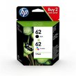 Tintapatron multipack ENVY 5640 7640 5740 nyomtatkhoz Hp 62 fekete+sznes 4+4,5ml N9J71AE