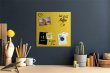 M�gneses �vegt�bla 48x48x1,5cm Sigel Artverum s�rga strukt�r�lt minta matt #4