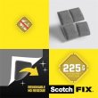 Ragaszt ngyzetek ktoldalas eltvolthat 12,7mmx12,7mm 3M SCOTCH Removable #2