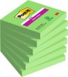 ntapad jegyzettmb 76x76mm 6x90lap 3M Postit Super Sticky zld