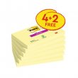 ntapad jegyzettmb 76x127mm 4+2x90lap 3M Postit Super Sticky kanri srga