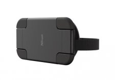 Aut�s telefon- �s t�blag�ptart� fejt�ml�ra r�gz�thet� Trust Rheno fekete #1