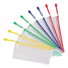 Rendszerez� tasak cipz�ras 250x130mm DL m�ret Djois vegyes sz�nek #1