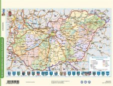 Tanuli munkalap A4 Stiefel Magyarorszg kzigazgatsa/ Mo. domborzata #1