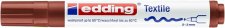 Textilmarker 2-3mm kpos Edding 4500 barna #1
