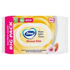 Toalettpapr nedves 80db Zewa mandulatej #1