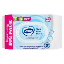 Toalettpapr nedves 80db Zewa sensitive #1