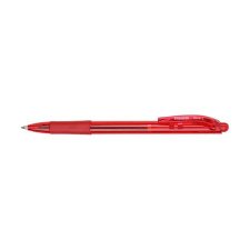 Golystoll 0,35mm nyomgombos Pentel BK417 piros #1