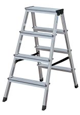 K�t oldalon j�rhat� l�tra 2x4 l�pcs�fokos Krause Dopplo #1