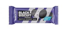 Fehrjeszelet glutnmentes 50g BioTechUSA Protein Dessert Bar Black Biscuit #1