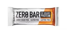 Feh�rjeszelet glut�nmentes 50g BioTechUSA Zero Bar csokol�d�-karamell #1