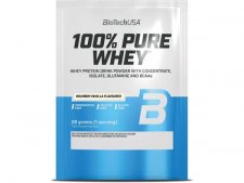 Tejsav fehrjepor 28g BioTechUSA 100 Pure Whey bourbon vanlia #1