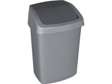 Billen�s szemetes 25l Curver Swing top ez�st/grafit #1