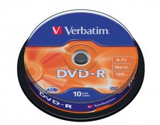 DVD-R lemez AZO 4,7GB 16x hengeren Verbatim #1