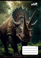 F�zet t�z�tt A5 vonalas 32lap 3. oszt�ly Cool By Victoria Jurassic 12-32 #1