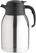 Termosz 1,5l rozsdamentes ac�l m�anyag fej fekete #1