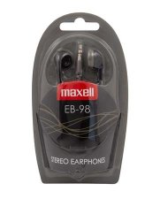 Flhallgat Maxell Ear Buds 98 fekete #1