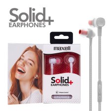 Flhallgat mikrofonnal Maxell Solid+ fehr #1